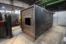 Конструкция котла газового промышленного