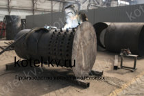 Производство твердотопливного парогенератора 600 кг