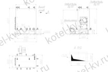 Котел на дровах КВД 0.2 чертеж